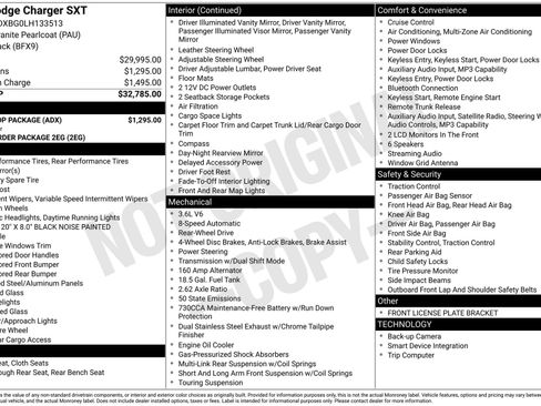 Used 2020 Dodge Charger SXT w/ Blacktop Package image 3