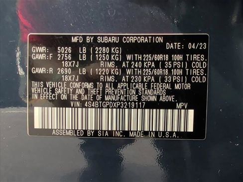 Used 2023 Subaru Outback Touring XT AWD/4WD image 26