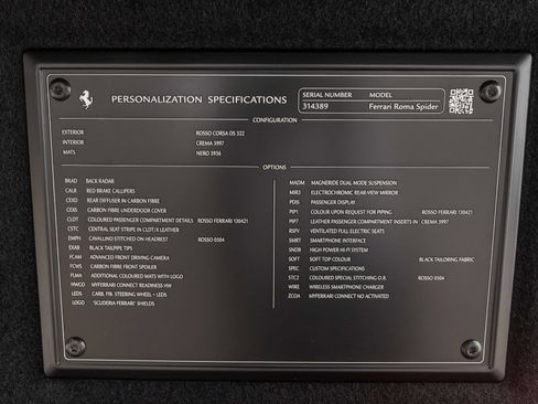 Certified 2025 Ferrari Roma Base image 28