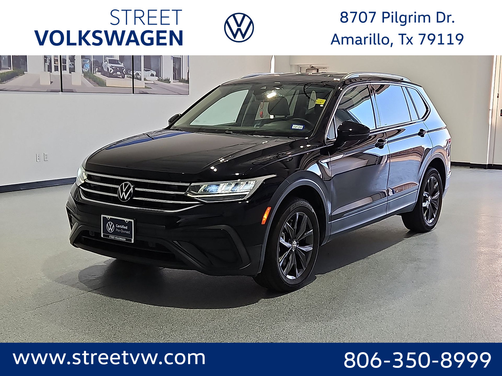 Certified 2024 Volkswagen Tiguan SE FWD image 1