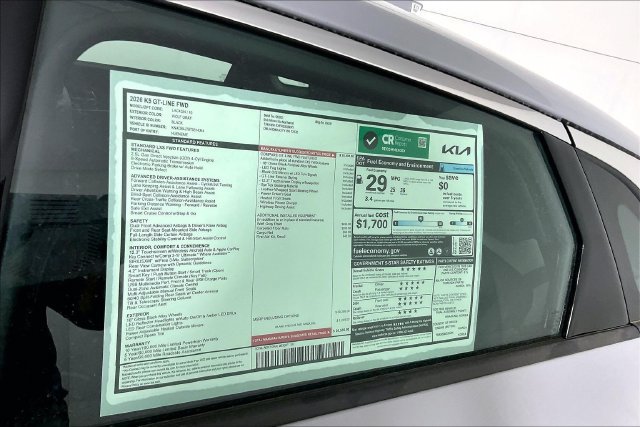 New 2026 Kia K5 GT-Line FWD image 14