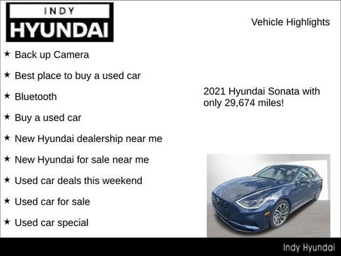 Certified 2021 Hyundai Sonata Limited image 7
