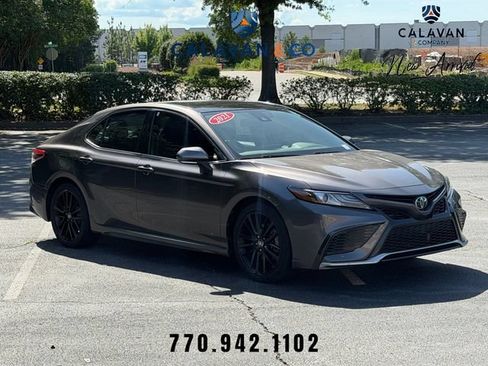 Used 2021 Toyota Camry XSE FWD image 1