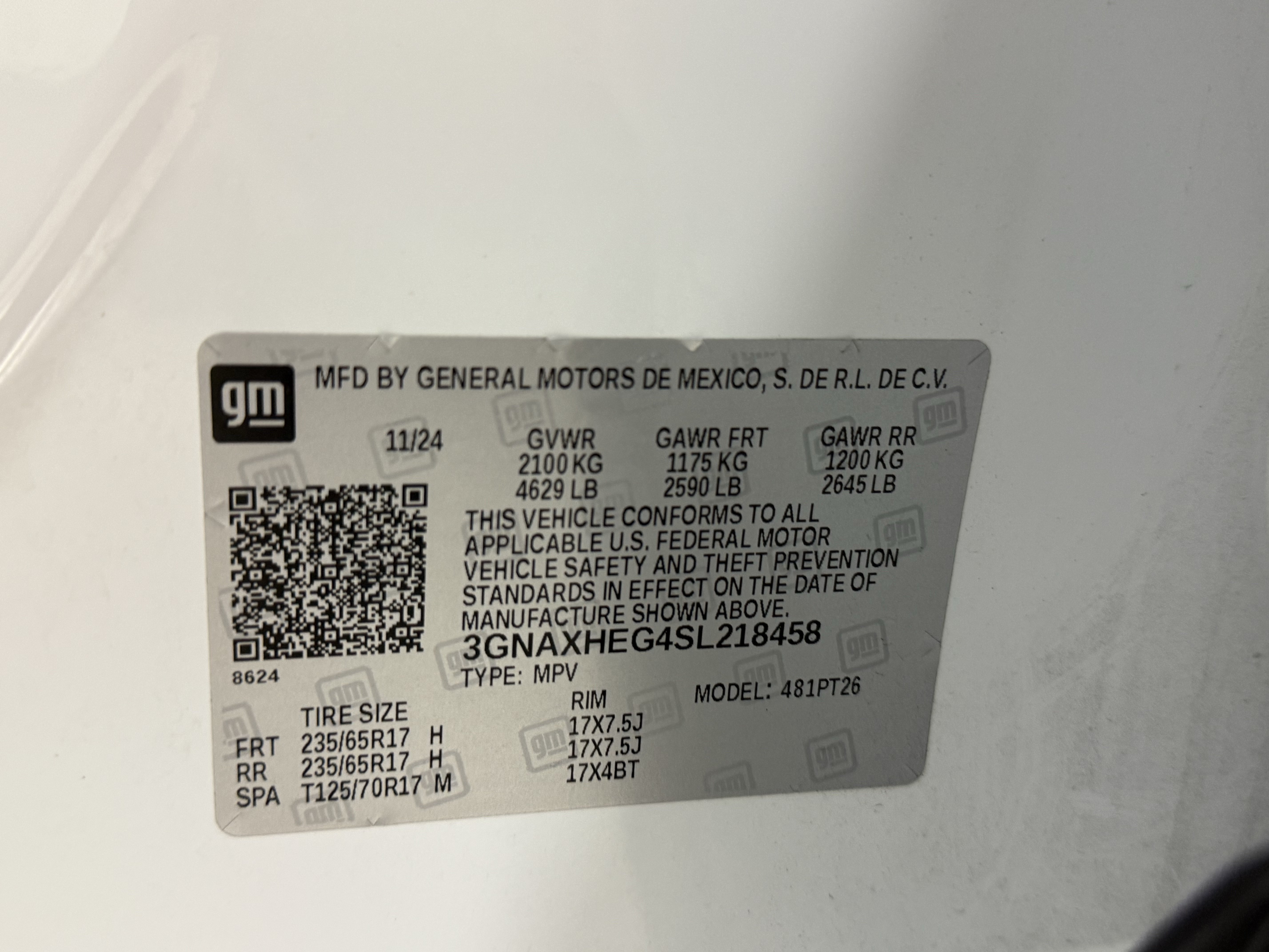 Used 2025 Chevrolet Equinox LT w/ Convenience Package II FWD image 26