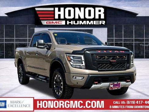 Used 2021 Nissan Titan PRO-4X w/ Pro-4x Convenience Package AWD/4WD image 1