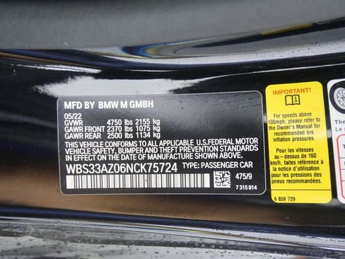 Used 2022 BMW M4 Competition w/ Executive Package RWD image 23