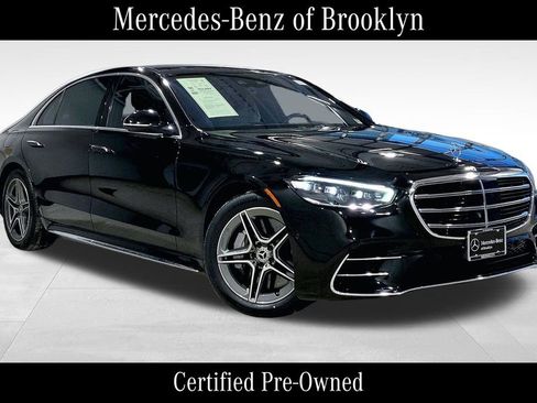 Used 2021 Mercedes-Benz S 580 4MATIC Sedan image 1