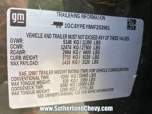Used 2022 Chevrolet Silverado 2500 LTZ w/ Gooseneck/5TH Wheel Package AWD/4WD image 57