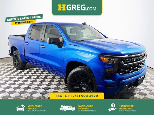 Used 2023 Chevrolet Silverado 1500 Custom w/ LPO, Dark Essentials Package RWD image 1