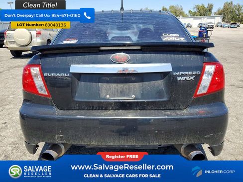 Used 2008 Subaru Impreza WRX Sedan w/ Sport Trim 2A AWD/4WD image 8
