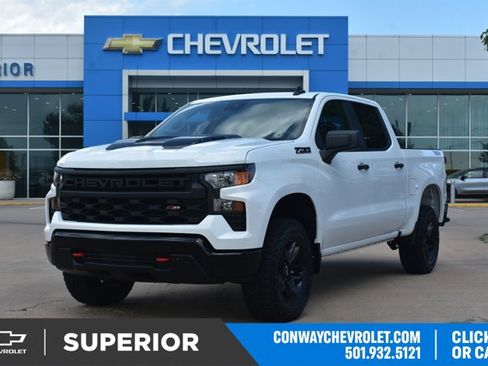 New 2026 Chevrolet Silverado 1500 Custom Trail Boss w/ LPO, Dark Essentials Package AWD/4WD image 1