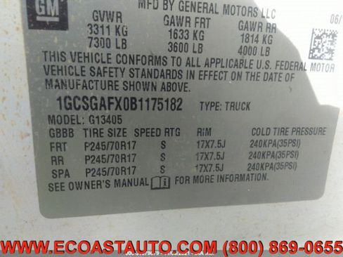 Used 2011 Chevrolet Express 1500 image 9