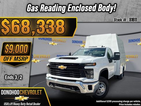 New 2025 Chevrolet Silverado 3500 W/T w/ WT Convenience Package image 1