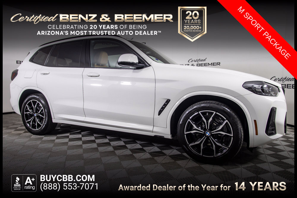 Used 2023 BMW X3 sDrive30i w/ M Sport Package RWD image 1