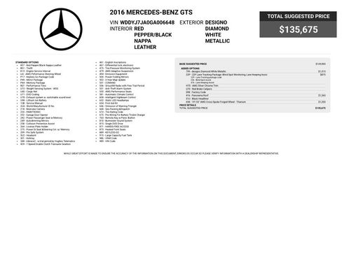 Used 2016 Mercedes-Benz AMG GT S image 3