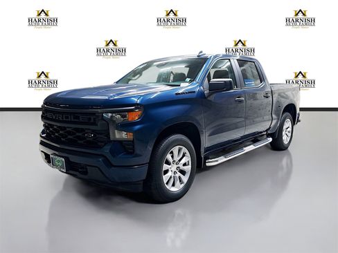 Certified 2022 Chevrolet Silverado 1500 Custom w/ LPO, Dark Essentials Package image 1