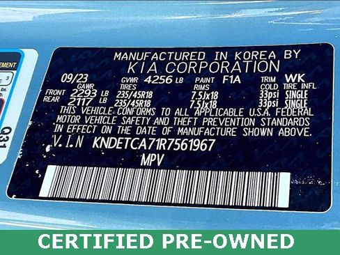 Certified 2024 Kia Seltos SX image 29