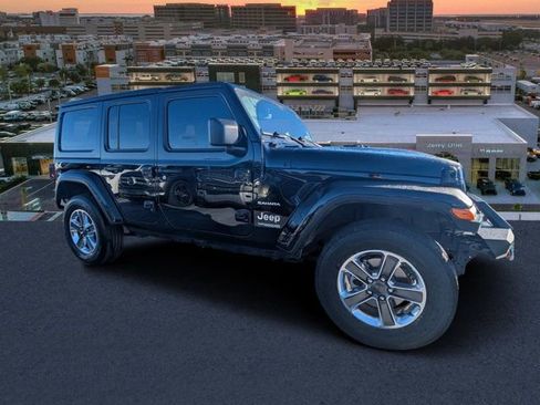 Used 2021 Jeep Wrangler Unlimited Sahara image 1