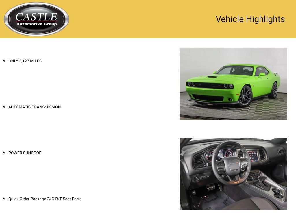 Used 2023 Dodge Challenger R/T Scat Pack RWD image 3