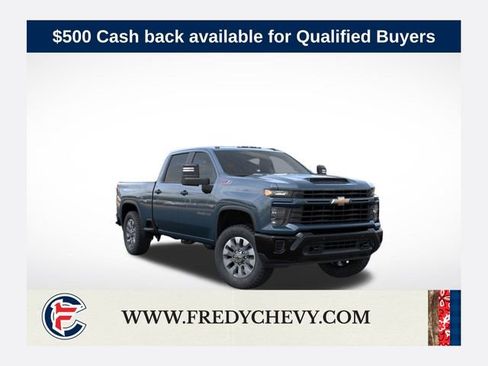 New 2026 Chevrolet Silverado 2500 Custom w/ Custom Value Package AWD/4WD image 1