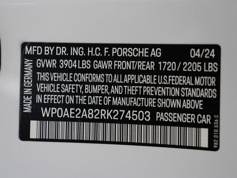 Used 2024 Porsche 718 Cayman GT4 RS image 17