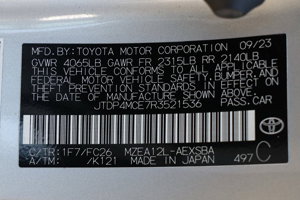 Used 2024 Toyota Corolla SE w/ SE Premium Package FWD image 34