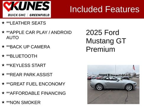 Used 2025 Ford Mustang GT Premium image 2