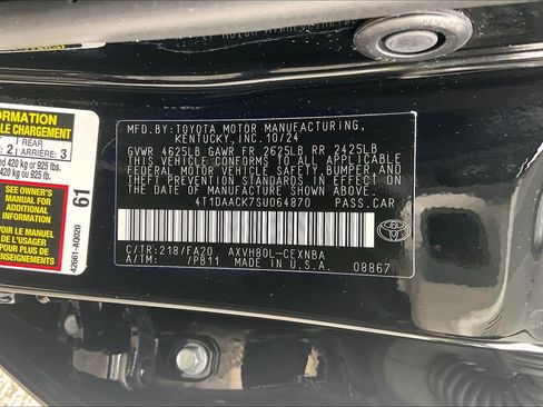 Used 2025 Toyota Camry LE w/ Convenience Package image 36