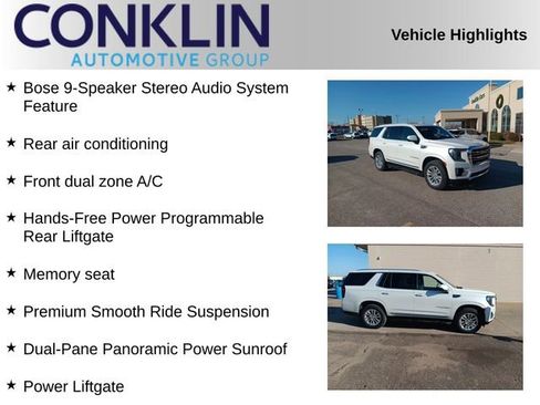 Used 2021 GMC Yukon SLT w/ SLT Premium Package image 4