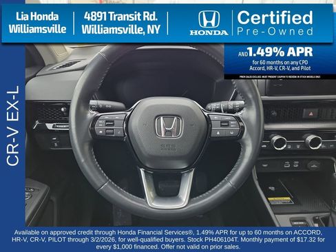 Certified 2023 Honda CR-V EX-L image 15