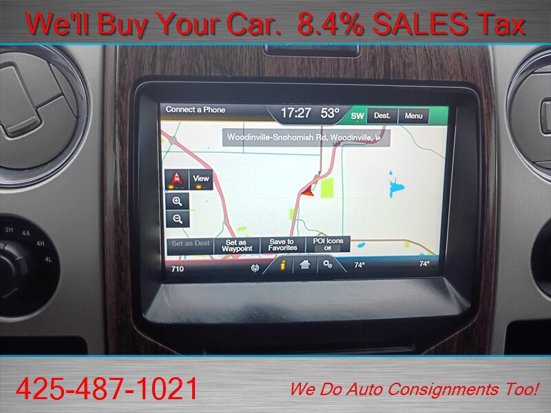 Used 2014 Ford F150 Lariat w/ Equipment Group 502A Luxury AWD/4WD image 24