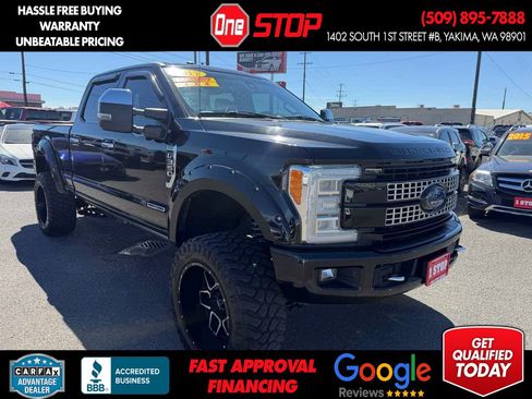 Used 2017 Ford F350 Platinum w/ Platinum Ultimate Package AWD/4WD image 1