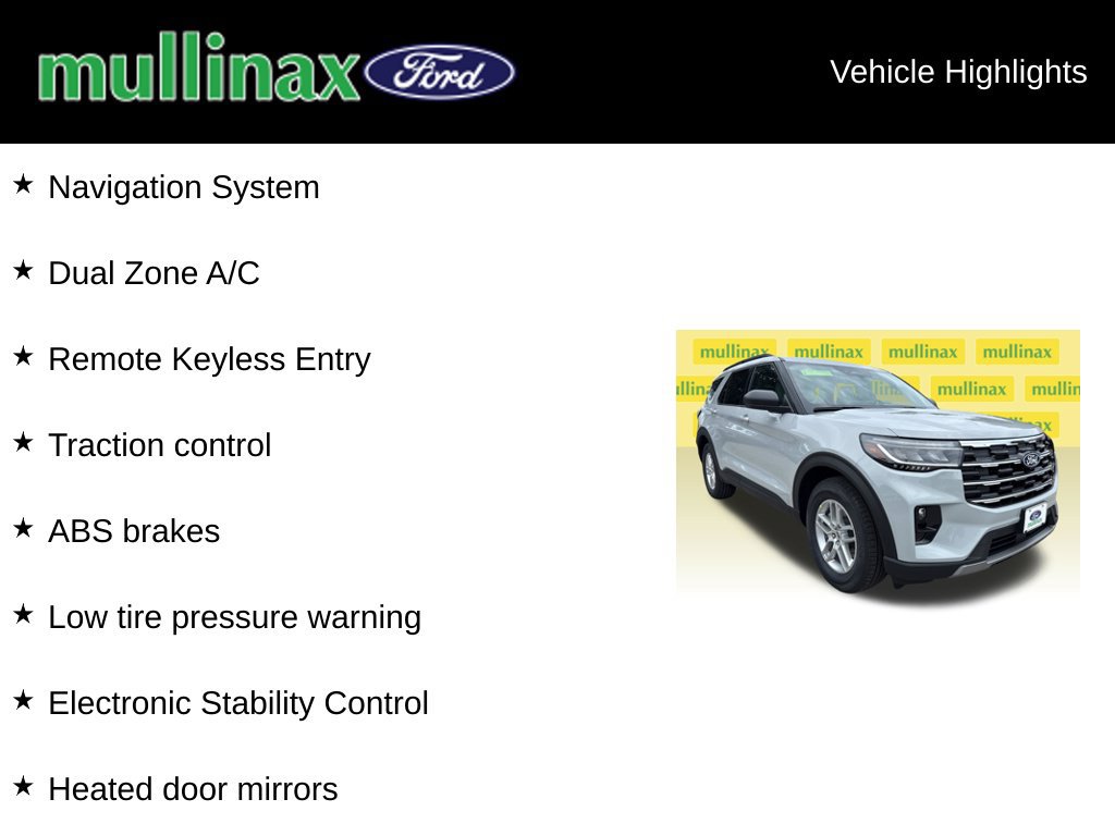New 2027 Ford Explorer Active w/ Active Comfort Package RWD image 15