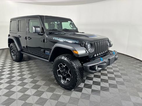 Used 2023 Jeep Wrangler Unlimited Rubicon 4xe w/ Steel Bumper Group image 11