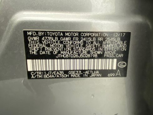 Used 2018 Lexus IS 300 F Sport image 56