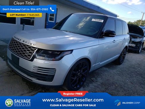 Used 2018 Land Rover Range Rover Supercharged image 1