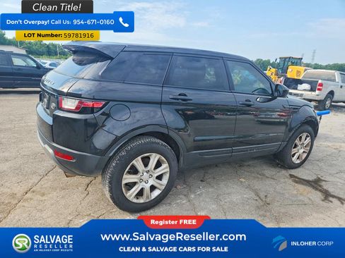 Used 2016 Land Rover Range Rover Evoque SE AWD/4WD image 4
