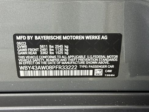 Used 2023 BMW i4 eDrive35 RWD image 27