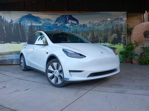 Used 2020 Tesla Model Y Long Range AWD/4WD image 3
