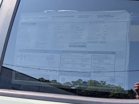 New 2026 Chevrolet TrailBlazer ACTIV w/ Driver Confidence Package FWD image 34