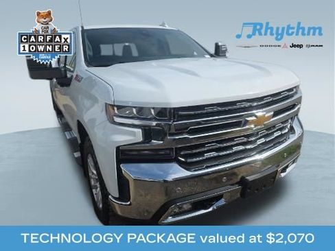 Used 2021 Chevrolet Silverado 1500 LTZ w/ Technology Package AWD/4WD image 1