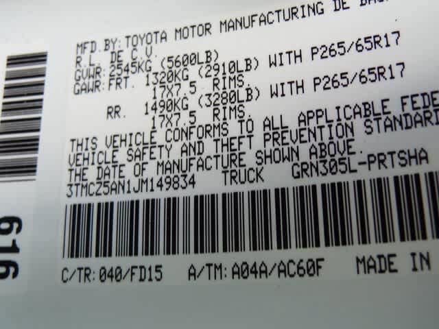 Used 2018 Toyota Tacoma TRD Sport AWD/4WD image 39