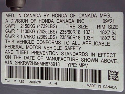 Used 2021 Honda CR-V EX image 41