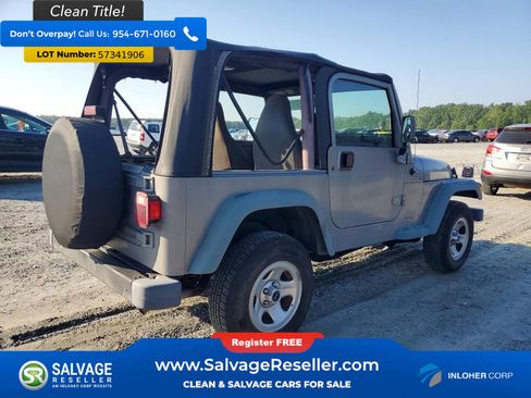 Used 2000 Jeep Wrangler SE AWD/4WD image 4