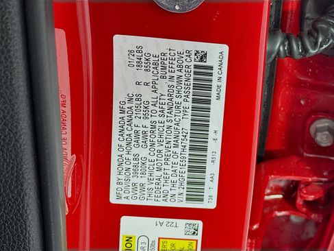 New 2026 Honda Civic Si image 33