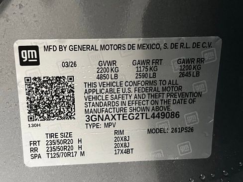 New 2026 Chevrolet Equinox RS w/ Convenience Package III image 29