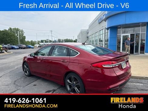 Used 2018 Ford Fusion Sport w/ Equipment Group 401A AWD/4WD image 10