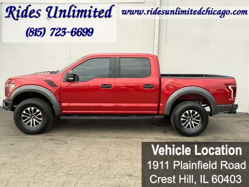 Used 2020 Ford F150 Raptor w/ Raptor Hood Graphics Package AWD/4WD image 3
