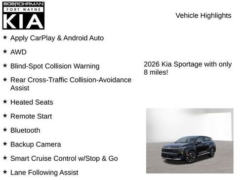 New 2026 Kia Sportage LX image 7
