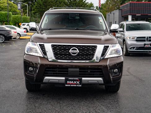 Used 2017 Nissan Armada Platinum w/ Captain Seat Package AWD/4WD image 3